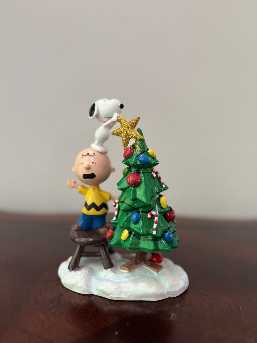 Peanuts Tree topper figurine - box